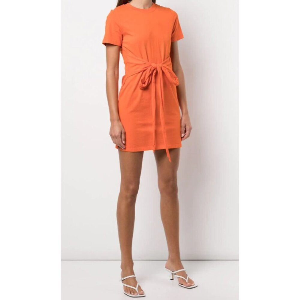 NWT Alice+Olivia tie-fastening short-sleeved dress SIze XS